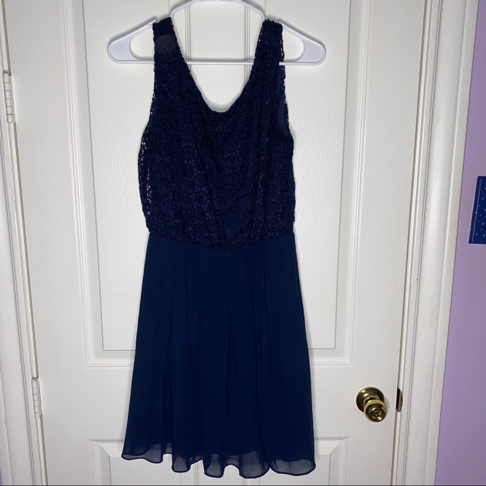 Alythea Navy Blue Dress